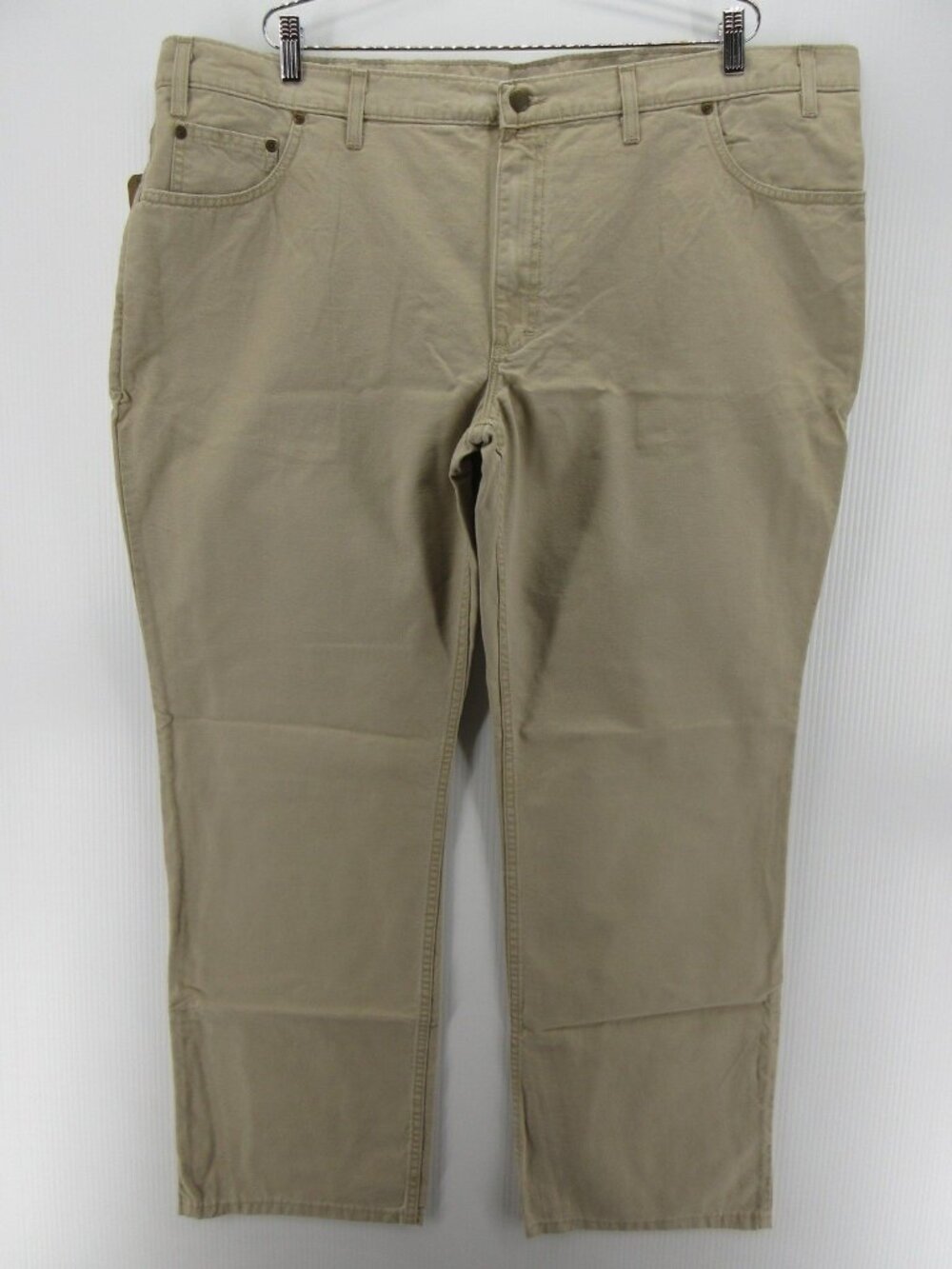 Bills Khakis Pants 44X32 Khaki Chino Weathered Canvas Classic Fit NEW